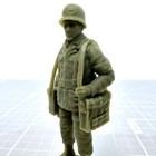 World War 2 American Toy Soldier Combat Medic Military Resin 1 32 Ww2 Figure