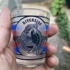 Vintage Shot Glass - Riverside Park Agawam Massachusetts Amusement Park Souvenir