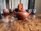 Yixing F2 80s Red Clay Teapot Hongni Shuiping -  xiao Hong Pao  - 118cc
