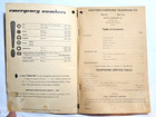 1969 Western Carolina Telephone Westco Directory Book Marion Old Fort Nc   