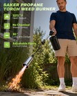 Saker Propane Weed Torch  45 000 Btu  30  Handle  Heavy Duty Burner Powerfu   