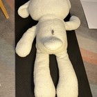 G By Gund Fuzzy Lamb 950816 Long Legs Plush Stuffed White Cream 36    Length Jumbo