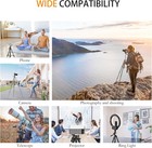 71    Camera Tripod Aluminum Tall Tripod Stand For Canon Nikon Phone   With Wirele