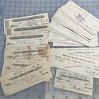 Antique Canceled Checks Lufkin Texas Banks Angelina County National Bank 380