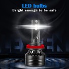 H11 Led Headlight 6000k 2000w 6000lm 3000lm 4-side Low Beam Bulbs Us Seller