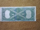 1917  1 One Dollar Large-size Banknote  nickname Of Sawhorse  vf  vf    Red Seal