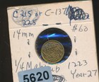 Turkish Rule - 1808 Ah1223 Brass - Mahmud 11