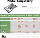 Lot Dell 3 5  Hdd Tray Caddy R610 R810 R530 T410 T330 G302d 0x968d F238f  kg1ch