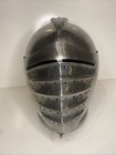 Medieval Knight Combat Close Steel Helmet Armor Medieval Costume Helmet Over 5lb