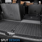 For Lexus Tx 2024 2025 2026  All Weather Tpe Cargo Mat With Backrest Mats