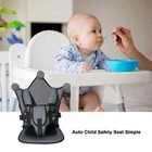 Portable Child Safety Seat Mat For Kids Breathable Chairs Mats Baby Car Seat