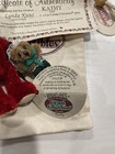 Ganz Cottage Collectibles Miniatures Kathy  Christmas 3 Inches With Coa And Bag