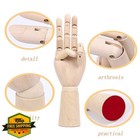Zxzcttc 2pk 7  Wood Artist Mannequin Right Left Hand