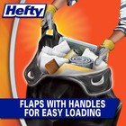 Hefty Load Carry Heavy Duty Contractor Large Trash Bags 42 Gallon 26 Count