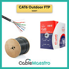 500ft 1000ft Cat6 Outdoor Ethernet Cable 23awg Utp ftp Direct Burial - Bulk
