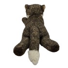 Plush Grey White Wolf Husky Dog Stuffed Animal Thick Fur 12 Inch