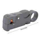 Deluxe Rotary Coax Coaxial Cable Stripper Cutter Tool Rg58 Rg6 Rg59 Quad Usa