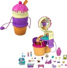 New Polly Pocket Spin    n Surprise Compact Playset 3 Levels Ice Cream Cone