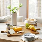 Large Double Handle Wood Serve Board Brown - Hearth   Hand With