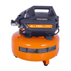 6 Gal  150 Psi Portable Electric Oil-free Jobsite Pancake Air Compressor With Du