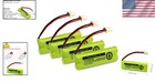 Pack Of 4 Vtech Cordless Phone Batteries - 600mah Nimh Replacement Battery