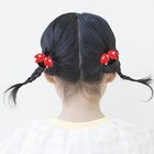 Pinzas El Cabello Lazos De Mariquita Roja Linda Pinza El Cabello Antideslizante
