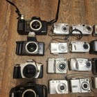 Lot Of 34 Digital   Film Cameras For Parts   Untested - Nikon Canon Kodak   More