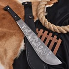 Handmade Machete Stainless Steel Blade With Ashwood Handle With Leather Sheath