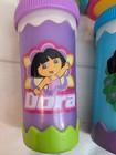 Vintage 2003 Dora The Explorer Munchkin Healthflow Sippy Cups Lot 4   Extra Lid