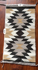 Hand Woven Native American Navajo Wool Rug 38  X 20  In Great Condition