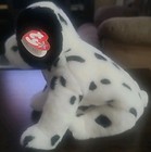 Vintage 2000 Ty Beanie Buddy Dotty The Dalmatian Puppy Dog 12 Inch Plush Mwmt