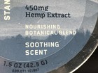 Organic Hemp Relief Balm 450mg 1 5oz 42 5g  - Soothing Pain Relief -  read Desc 
