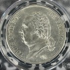 1816-a France 5 Francs Pcgs Ms62 Lot g1604 Large Silver  Nice Unc 