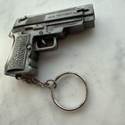 Vintage  m92f Victory 9mm  Gun Lighter Key Chain Novelty