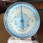 Vintage 30 Pound Baby Scale Blue Star Nursery Decor