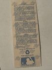 1991 World Series Ticket Stub Game 7 Minnesota Twins Atlanta Braves Lower Deck