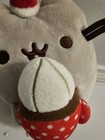 Gund Pusheen Snackable Hot Cocoa Christmas Holiday Stuffed Santa Hat Plush 9 