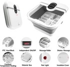 Pedicure Foot Spa Bath Massager With Heat collapsible Foot Soaking Basin Tub New