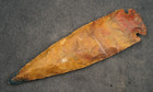 Golden Mix 5 4  Flint Spearhead Point Knife Blade Arrowhead I-306