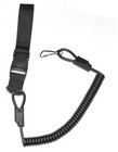 Tactical Scorpion Gear Handgun Pistol Safety Lanyard - Black