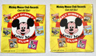Walt Disney Mickey Mouse Club Record Set Vintage Disneyana 1975