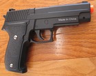 Metal Airsoft Spring Pistol Sig Sauser P226 Style Shoot 6mm Bb 280 Fps