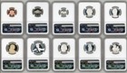 2026 10 Coin Semiquincentennial Clad Proof Set Ngc Pf70 Red Book Label