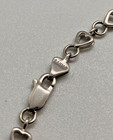 14k White Gold Ankle Bracelet 6 687g  0 215 Troy Ounces  9 5     