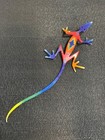 Vintage Dan Day Signed Metal Lizard Gecko Wall Art Rainbow Southwest 13 