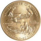  50 American Gold Eagle 1 Oz Random Year Brilliant Uncirculated