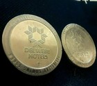 1979 Set 2 Sahara Hotel Casino  1 Slot Coin Token Las Vegas Nevada Nv Del Webb