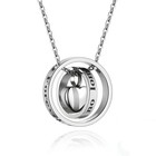 Forever In My Heart Cremation Keepsake Memorial Urn Necklace For Ashes Pendant