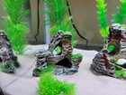 Aquarium Decorations Fish Tank Ornament Rockery Hiding Cave Landscape Underwater