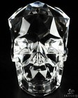 5 1  Faceted K9 Crystal Hand Carved Crystal Skull Sculpture  Crystal Healing